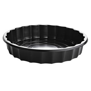 Récipient de stockage alimentaire en plastique jetable rond Offre Spéciale avec base noire pour le stockage des aliments à emporter - Product Image 2