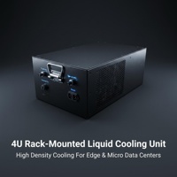 Système de refroidissement de centre de données haute efficacité W-TEL à haute densité 30kW-150kW Air/Liquide CDU AI GPU Server Cluster Engine Rack Mount