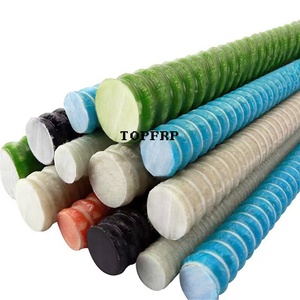 เหล็กเส้นไฟเบอร์กลาสคุณภาพสูง (GFRP) สำหรับเสริมคอนกรีต - Product Image 1