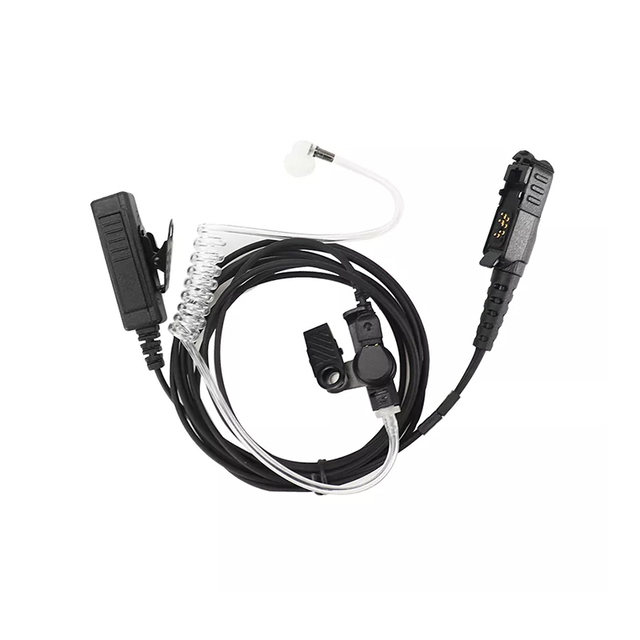Walkie Talkie Earphone Covert Acoustic Tube Bodyguard FBI Earphone for DP2400 XPR3000 XIR P6600 P6620 E8600 E8608 E8628 Headset