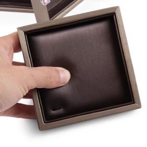 DOC PU cuero joyería mostrador accesorios anillo pendientes marco Jade ventana lujo joyería exhibición conjunto - Product Image 4