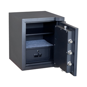 Mới được thiết kế tùy chỉnh lớn nặng 2 giờ chống cháy Kỹ Thuật Số vân tay kết hợp khóa ngân hàng nhà văn phòng tiền gửi an toàn hộp - Product Image 4