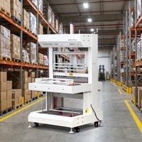 Machine d'emballage sous film rétractable automatique à contrôle de précision pour l'emballage de bouteilles et de boîtes