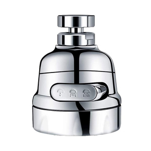Aireador de Grifo de Cocina Giratorio de 360 Grados, Rociador Ajustable de Modo Dual, Filtro Difusor, Boquilla Ahorradora de Agua, Conector de Grifo de Baño - Product Image 1