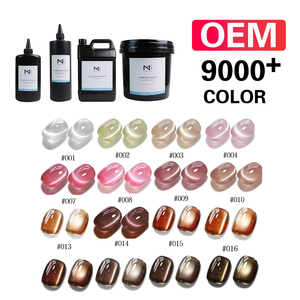 Zrkgel ชุดเจลทาเล็บแบบมืออาชีพ36สีชุดเจลทาเล็บพร้อมไฟ LED UV ประกายแม่เหล็กพร้อม TPO Hema ฟรี - Product Image 6