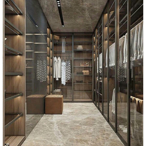 Colori personalizzati di fascia alta e sistemi di stile mobili camminano negli armadi armadio - Product Image 2