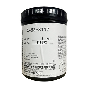 Shinetsu X-23-8117 nhiệt dán 6.0 wát/<span class=keywords><strong>m</strong></span>ét. K dẫn nhiệt Tản nhiệt Silicone <span class=keywords><strong>m</strong></span>ỡ cho xây dựng sử dụng - Product Image 1