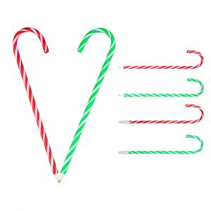 Christmas Promotion Plastic Gel <b>Pens</b> Wholesale Candy Cane-shaped Signature <b>Pen</b> Christmas Gift Suitable for Corporate Events - Product Image 2