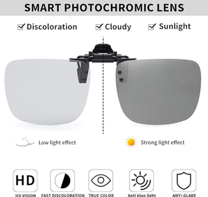 Nuevas <span class=keywords><strong>gafas</strong></span> polarizadas deportivas <span class=keywords><strong>para</strong></span> ciclismo al aire libre sin marco, <span class=keywords><strong>gafas</strong></span> de sol de pesca <span class=keywords><strong>para</strong></span> hombres, lentes fotocromáticas adaptables con <span class=keywords><strong>Clip</strong></span> - Product Image 5