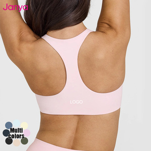 Janya Tiktok Hot Sexy Deep V Neck Shockproof Sports <strong>Yoga</strong> Bra Girls Gym Fitness Wear Bra <strong>Top</strong> Custom Logo Clothes <strong>for</strong> <strong>Women</strong> - Product Image 1