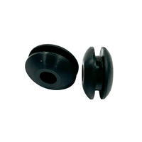 Gaine en caoutchouc Anneau en caoutchouc Oeillet rond en caoutchouc Oeillet en silicone Gaine de sortie à fond plat conique de type O