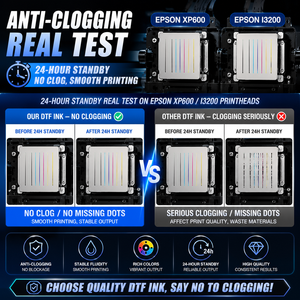 OCBESTJET <span class=keywords><strong>Inchiostro</strong></span> DTF di Alta Qualità 500ml Colori Vivaci <span class=keywords><strong>per</strong></span> <span class=keywords><strong>Stampanti</strong></span> Tessili, Anti-Intasamento, <span class=keywords><strong>per</strong></span> <span class=keywords><strong>Stampanti</strong></span> <span class=keywords><strong>Epson</strong></span> L1800 L805 XP600 I3200 - Product Image 3