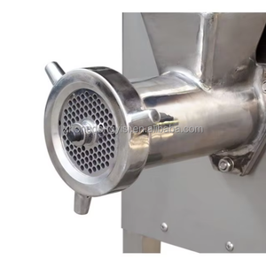 Máquina Picadora de Carne Industrial de Alta Potencia, Equipo Mezclador de Acero Inoxidable para Procesamiento de Carne Fresca y Congelada - Product Image 6