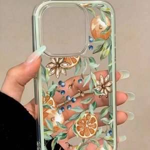 Custodia per cellulare Ins Style con fiori retrò per <span class=keywords><strong>iPhone</strong></span> 17 Air 16 15 <span class=keywords><strong>Pro</strong></span> <span class=keywords><strong>Max</strong></span>, 2 in 1, stampa <span class=keywords><strong>verde</strong></span>, antiurto, morbida, a copertura totale - Product Image 1