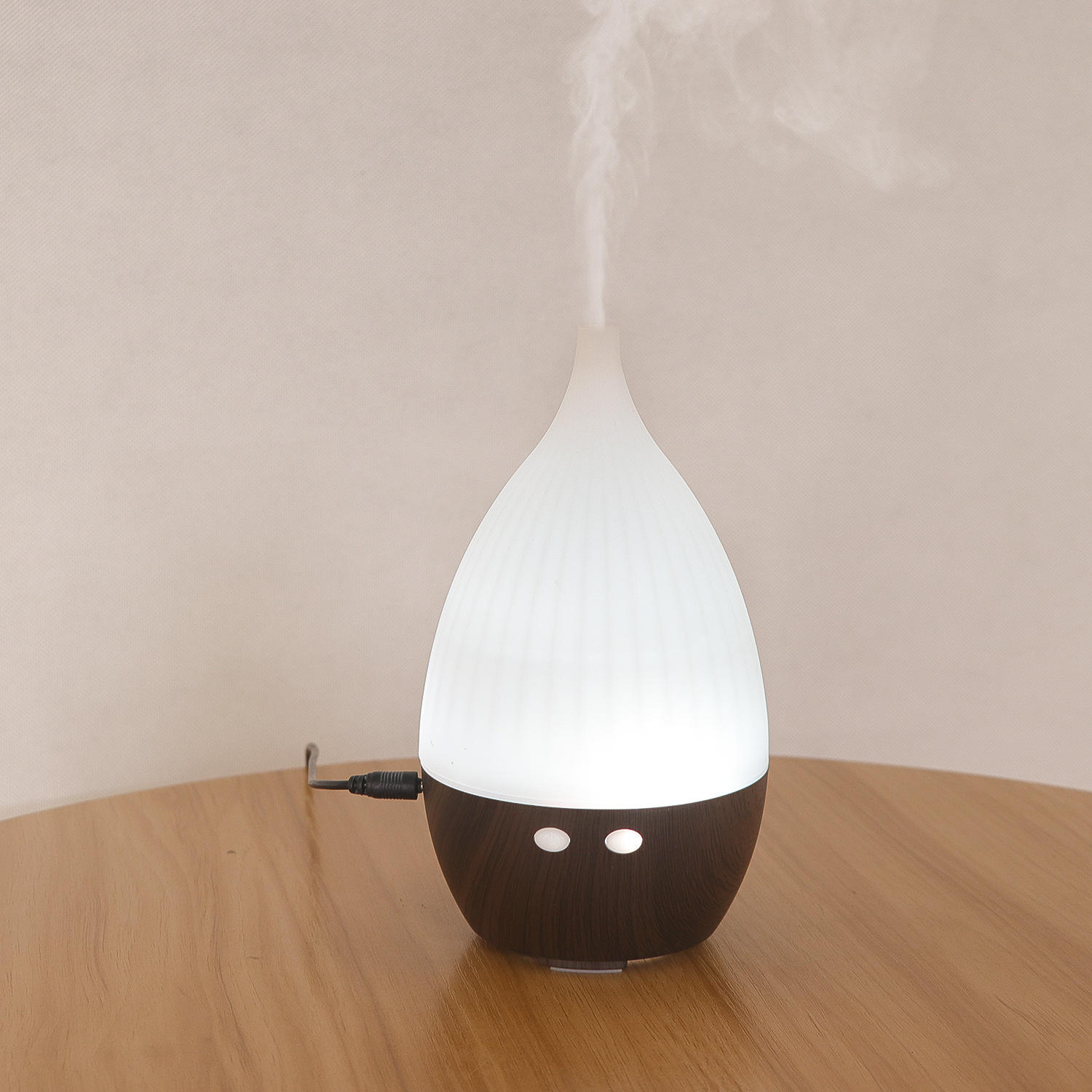 Dark wood grain base