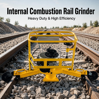 Machine de rectification de profil de rail à quatre temps, rectifieuse de rail en acier portable, entretien des voies ferrées