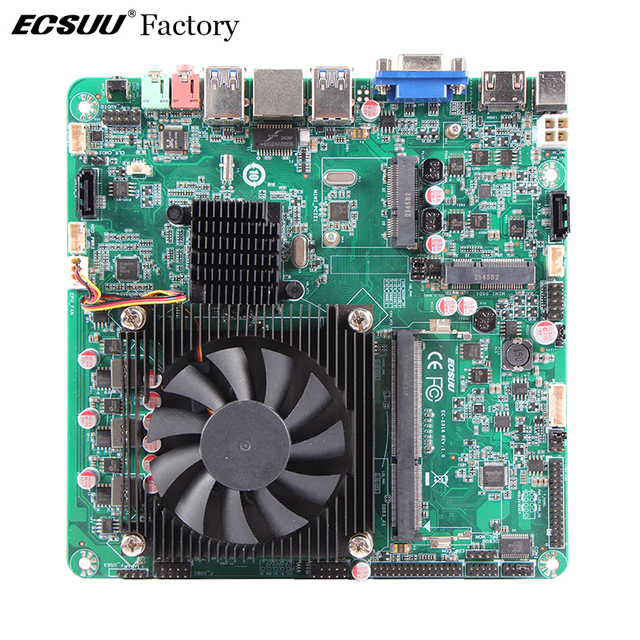 Factory Promoting New Intel Core I5-3320M Dual-Core Mini-ITX Motherboard SATA 8GB DDR3 9* USB VGA for Industrial Use Cheap
