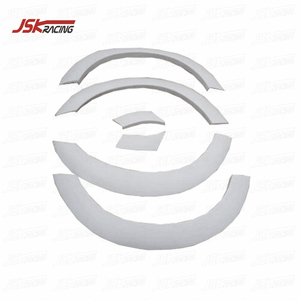 Arcos de Rueda de Fibra de Vidrio para <span class=keywords><strong>NISSAN</strong></span> <span class=keywords><strong>SKYLINE</strong></span> <span class=keywords><strong>R33</strong></span> <span class=keywords><strong>GTR</strong></span> GTS 1995-1998, Mejora al Estilo <span class=keywords><strong>NISMO</strong></span> 400R - Product Image 3