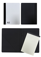 Portefeuille de sublimation personnalisable avec bloc-notes A4, intérieur vierge, idéal pour les cadeaux d'affaires et les promotions d'événements
