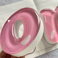 Letreros de Neón LED Profesionales Personalizados Estilo Dulce de Gelatina Luminoso y Divertido para Fondo de Logotipo Decorativo en Oficina Interior