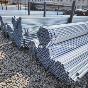 Tubo de acero rectangular galvanizado por inmersión en caliente barato Tubo cuadrado galvanizado Poste de valla de metal - Product Image 3
