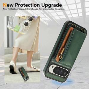 Pour Google Pixel 9 Pro XL produits de premier rang portefeuille en cuir étui de téléphone portable pour Google pixel 9 8 7 pro haute qualité - Product Image 6