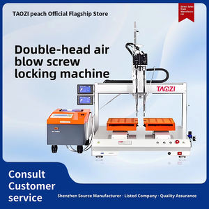 Сервоэлектрический шуруповерт с функцией всасывания для затяжки винтов, многоголовочный настольный промышленный автоматический станок для закручивания винтов - Product Image 4