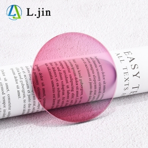 L.Jin 1.56 Verres Photochromiques HMC à Vision Unique avec Traitement Vert/<span class=keywords><strong>Bleu</strong></span>/Rose/Orange/Violet, Protection UV420, Verres Optiques Anti-Lumière Bleue - Product Image 3