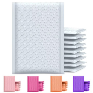 Bán buôn thân thiện với môi tùy chỉnh logo in Poly bưu phẩm 2 mil bong bóng phong bì vận chuyển Gói Nhanh vớ độn gửi thư Túi - Product Image 1