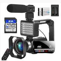 2026 YENİ Popüler 8K Dijital Video Kamera Gece Görüşlü 48MP Kablosuz Web Kamerası Canlı Yayın 10x-20x Optik Zoom CMOS MicroSD 90