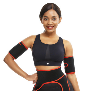 All'ingrosso donne che bruciano grassi compressione allenamento Jogging elasticità perdere peso braccio superiore Shaper <span class=keywords><strong>con</strong></span> tasca del telefono - Product Image 1