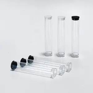 Großhandel individueller Container 1 ml 0,5 ml transparente Kunststoff-Zylinderröhren