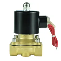 hydraulic electric 1/2 inch AC DC 12v 24v 110v 220v air steam proportional diaphragm copper coil brass solenoid valve for water