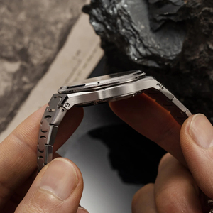 <span class=keywords><strong>Orologio</strong></span> di Lusso 2026 in Acciaio Inossidabile 316L, Sportivo e Alla Moda, Movimento al Quarzo Ronda, Impermeabile 10 ATM, Quadrante in Vero Meteorite - Product Image 3