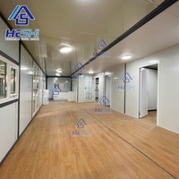 Nouvelle conception de maison préfabriquée modulaire extensible en conteneur de 20 pieds et 40 pieds, bungalow préfabriqué, maison à deux chambres, casa portable