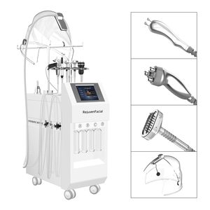 Appareil de soin du visage multifonctionnel à jet d'oxygène avec pulvérisation d'oxygène, dermabrasion pour un nettoyage en profondeur, anti-âge et élimination de l'acné, spa - Product Image 6