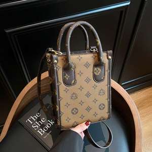 <span class=keywords><strong>Borsa</strong></span> Firmata con Stampa Rétro, Classica <span class=keywords><strong>Borsa</strong></span> di Marca di Alta Qualità, <span class=keywords><strong>Borsa</strong></span> a Mano, <span class=keywords><strong>Borsa</strong></span> a Tracolla da Donna alla Moda - Product Image 2