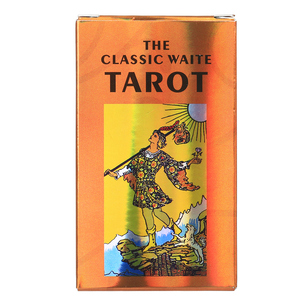 Usine de bonne qualité Holographic Rider Classic Tarot et holographique Smith Tarot Wait Card pour jouer - Product Image 5