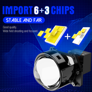 Haojunchi pour LP37 12V 180W 50000LM 6500K IP68 Nouveau Mini Projecteur de Phare LED Super Lumineux Adaptation Universelle Forme d'Ampoule H4 <span class=keywords><strong>1</strong></span> - Product Image 4
