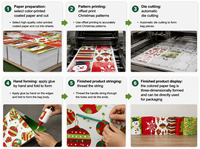 18 sacs cadeaux en papier artistique avec poignées en corde, motif canne à sucre et bonhomme de neige - Décoration pour fêtes scolaires et cadres photo