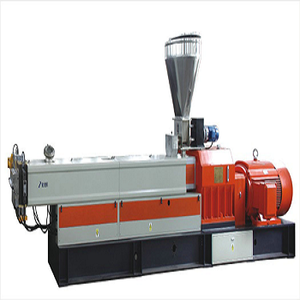 Parallel Co- Rotating <strong>Polycarbonate</strong> Double Die Screw Pellets Extruder Machine - Product Image 3