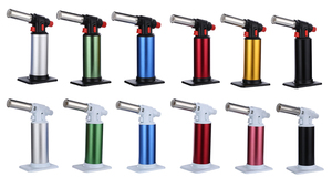 Chalumeaux portables réglables à gaz rechargeables, torches à jet de butane pour cuisinières, camping, feux d'artifice, réchauds - Product Image 2