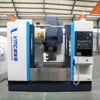 VMC855 850 3 Eksenli Dikey CNC Freze Tezgahı Yüksek Hassasiyetli GSK Tam Otomatik 24 Takım Magazinli BT40 Ağır Hizmet Tipi