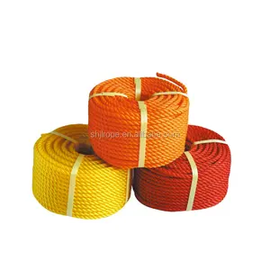 JL Heavy Lifting Air Land Marine Twisted 8/12 Strands Customized Size PE Rope Coil