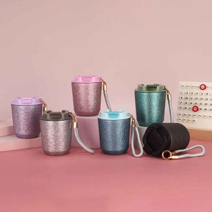 Adults Stainless Steel <b>Cup</b> Modern Design Tumbler Vacuum Insulated Bottle - Product Image 1