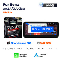 MEKEDE ID8 Snapdragon 680 Android-Bildschirm CarPlay Auto BT 5.0 für Mercedes Benz A GLA CLA Klasse W176 2013-2018 WLAN Auto GPS Navigation