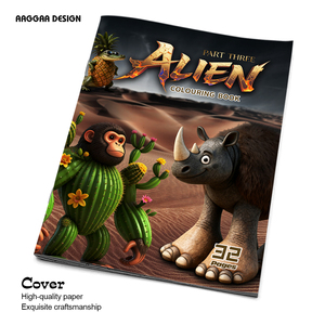 Libro <span class=keywords><strong>da</strong></span> <span class=keywords><strong>Colorare</strong></span> World of Warcraft, Bestseller, Divertimento per Bambini, Libro <span class=keywords><strong>da</strong></span> <span class=keywords><strong>Colorare</strong></span> Astratto con <span class=keywords><strong>Alieni</strong></span>, Stampa e Personalizzazione all'Ingrosso - Product Image 6