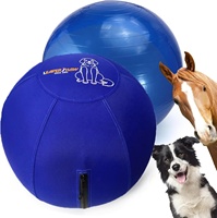 Funda Lavable de Nylon 1680D Antidesgarro para Pelota de Yoga, Ejercicio al Aire Libre, Entrenamiento de Perros y Juego en Establos de Caballos