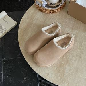 2026 New Arrivals Plus-Size Unisex Thermal Wool <b>Boots</b> Autumn Winter Midi Velvet Warm Genuine Leather Lining Cowhide Leopard - Product Image 6