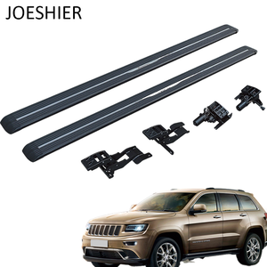 JOESHIER - Juego completo de estribos laterales eléctricos de aleación de aluminio para protección todoterreno, compatibles con Jeep Grand Cherokee 2011+ - Product Image 1